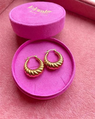 FRKWOLFF JEWELRY VALLY EARRING E535 GOLD