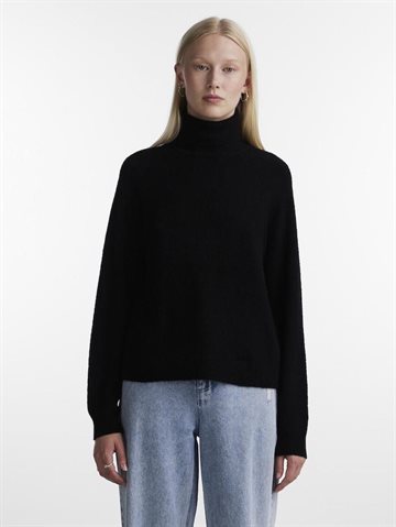  PIECES JULIANA BLACK ROLLNECK KNIT - 17139792