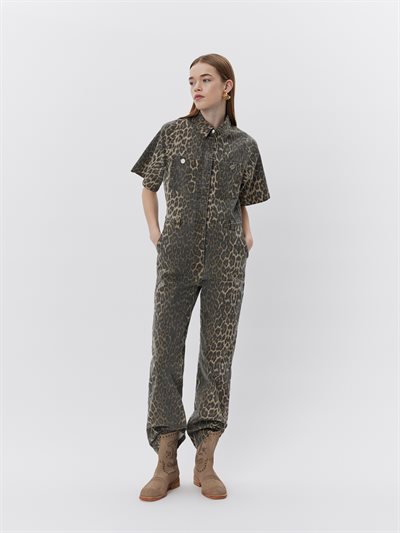 SOFIE SCHNOOR WILMA JUMPSUIT LEOPARD - 251426