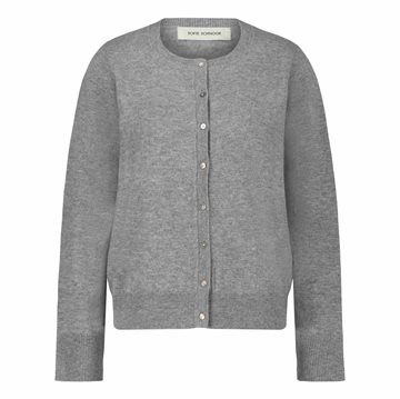 SOFIE SCHNOOR CARDIGAN GREY MELANGE - SNOS431