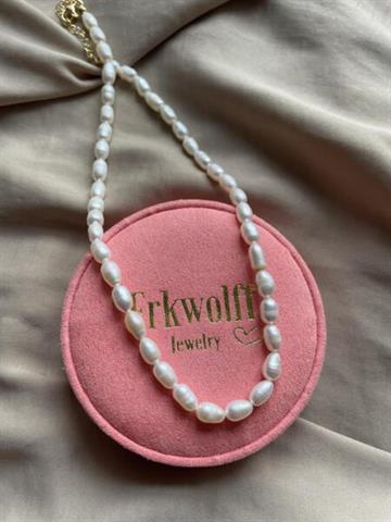 FRKWOLFF JEWELRY - MALLOW PEARL NECKLACE N923 GOLD