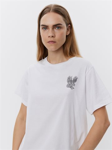 SOFIE SCHNOOR T-SHIRT BRILLIANT WHITE - S243412